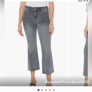 Liverpool Los Angeles Gray Jeans